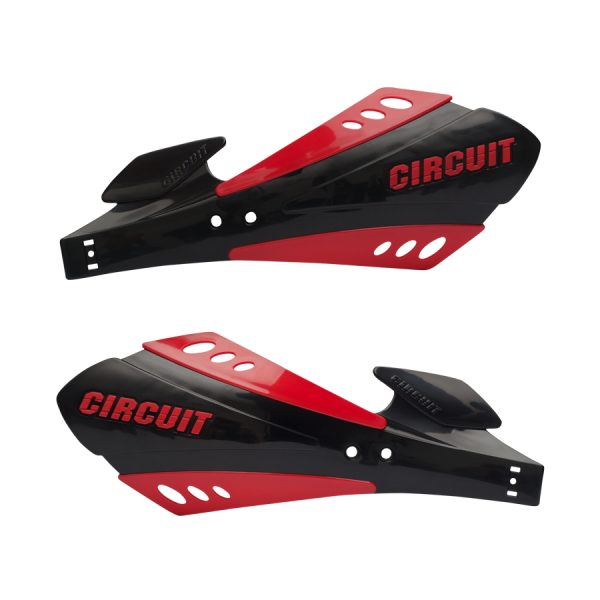 PROTECTOR DE MANOS SX-BICOM.....NEGRO/ROJO-CIRCUIT