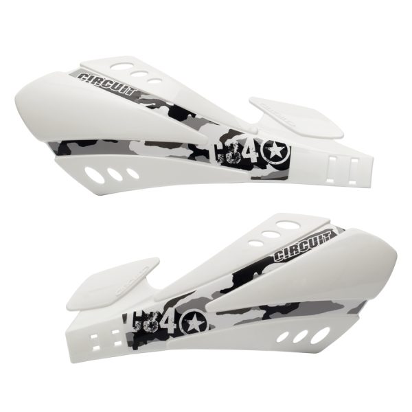 PROTECTOR DE MANOS SX-DISCO.......BLANCO-CIRCUIT