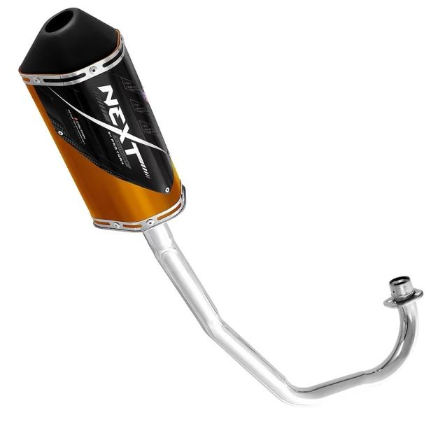 SIL.TURBO NEXT HONDA 250 TORNADO .....DORADO..TORK