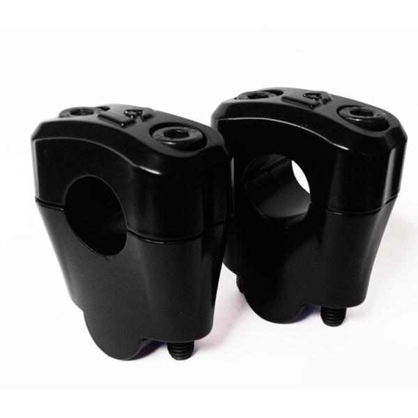 ADAPTADOR ELEVA MANUBR Ø22X35mm NEGRO 330106-BIKER