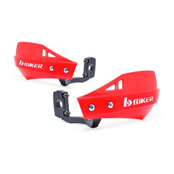 PROTECTOR DE MANOS MX1.......- ROJO   440401-BIKER