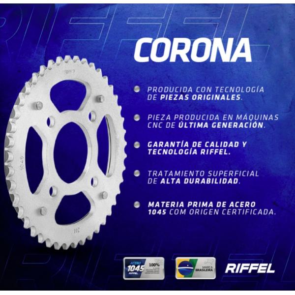 CORONA KTM 390 DUKE/200 DUKE.....520.Z-45---RIFFEL